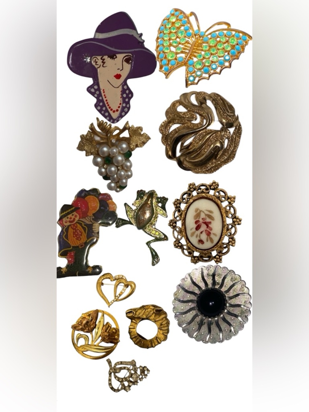 One night only bundle Special Vintage brooches